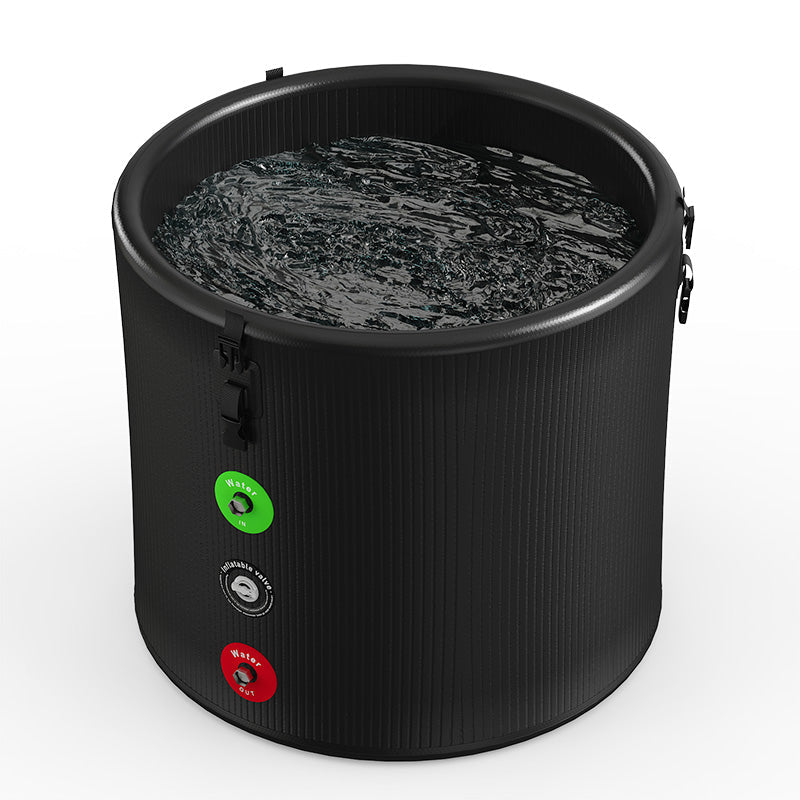 FrostDip Pod 350 Pro Inflatable Ice Bath, 10cm Drop-Stitch Cold Plunge Tub, 240L