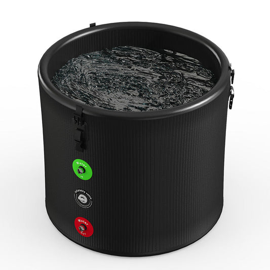 FrostDip Pod 350 Pro Inflatable Ice Bath, 10cm Drop-Stitch Cold Plunge Tub, 240L